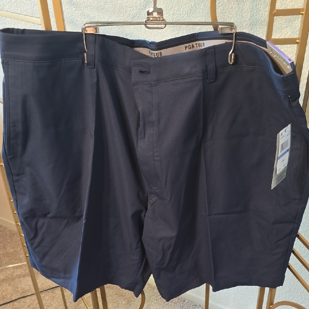 PGA Tour Navy shorts 48 waist NWT